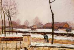 Winter Landscape - Moret