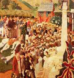 Unveiling Cookham War Memorial