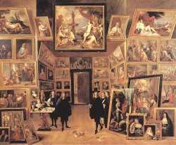 Archduke Leopold Wilhelm In His Gallery 1 - (1647)