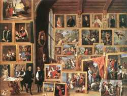 The Gallery Of Archduke Leopold In Brussels (1640)