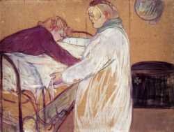 Two Women Making The Bed