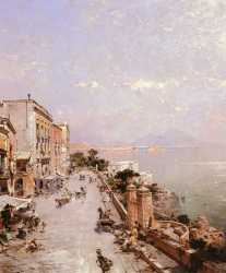 A View Of Posilippo - Naples