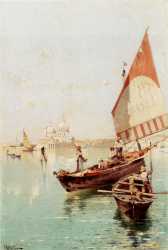 Sailboat In A Venetian Lagoon