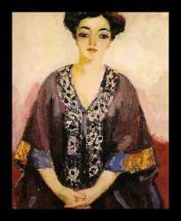 Woman In A Kimono