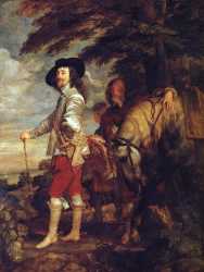 Charles I - King Of England - At The Hunt