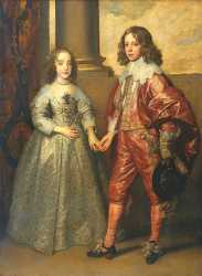 William II Prince Of Orange And Princess Henrietta Mary Stuart