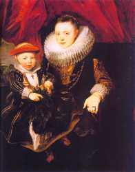 Young Woman With A Child