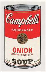 Campbell’s Soup Can (onion)