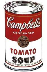 Campbell’s Soup Can (tomato)