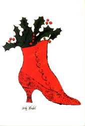 Untitled (Red Boot With Holly)