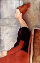 Portrait Of Jeanne Hébuterne In Profile