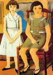 Retrato De Dos Niñas