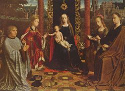 The Mystic Marriage Of St Catherine