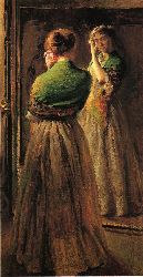 Girl With A Green Shawl