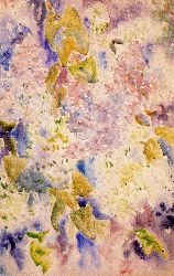 Allover Pattern Of Lilacs