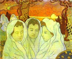 Triple Portrait Of Marthe