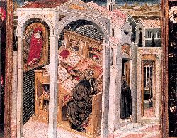 St Jerome Appearing To St Augustine