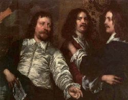 The Painter With Sir Charles Cottrell And Sir Balthasar Gerb