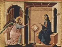 Announcement Of Death To The Virgin