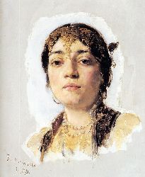 Head Of An Oriental Woman