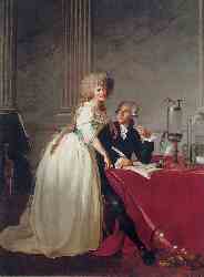 Monsieur Lavoisier And His Wife