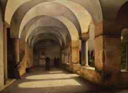 The Cloisters- San Lorenzo Fuori Le Mura- 1824