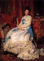 Portrait Of Marquesa De Manzanedo 1872