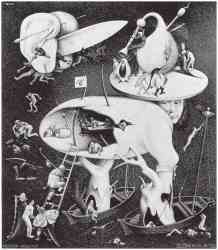 Hell Copy After A Scene By Hieronymus Bosch