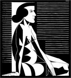 Seated Female Nude