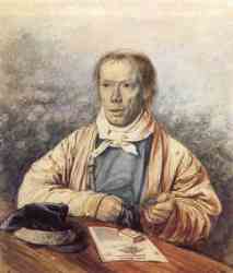 Portrait Of A. I. Fedotov - The Artist-s Father - 1837