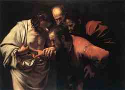 The Doubting Of St.Thomas