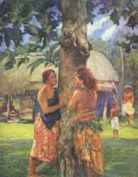 Portrait Of Faase - The Taupo Of The Fagaloa Bay - Samoa