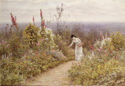 A Garden In October - Aldworth - 1891