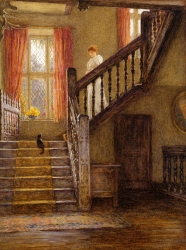 The Staircase - Whittington Court - Gloucestershire